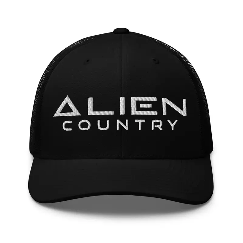 Alien Country Trucker Hat